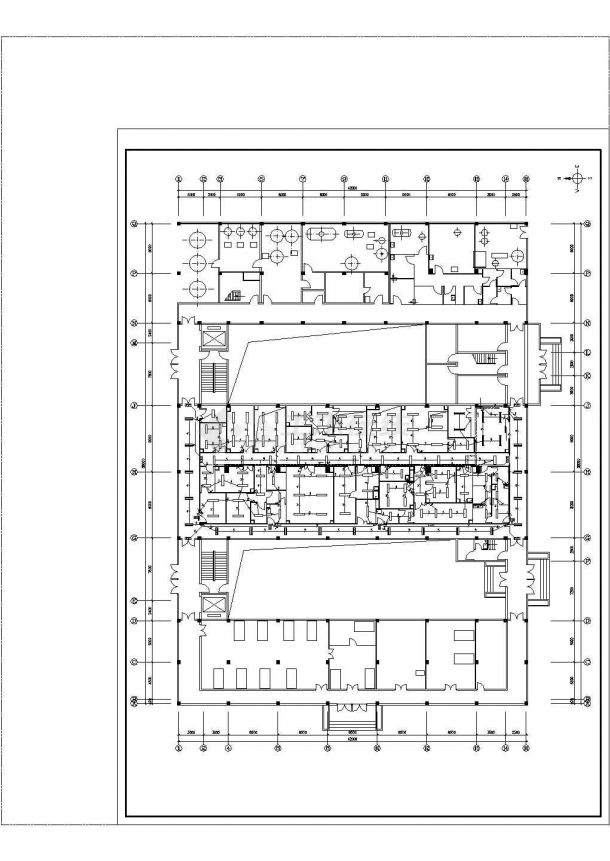 某药厂电气设计图CAD图纸-图二
