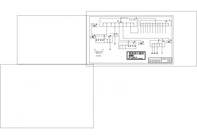 厂房设计_某研究院设备厂房强电设计图CAD图纸_图1