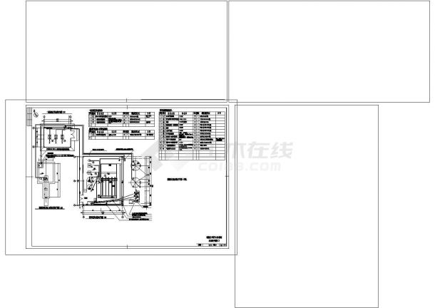 污水站电气CAD图纸-图二