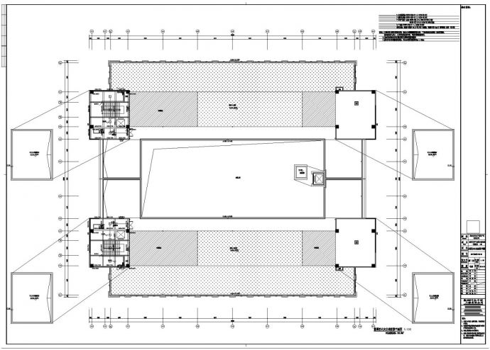 五层办公楼精装修电气消防设计施工图_图1