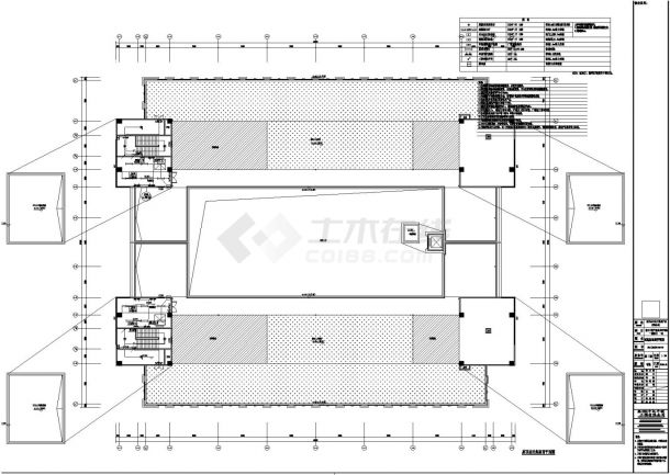 五层办公楼精装修电气消防设计施工图-图二