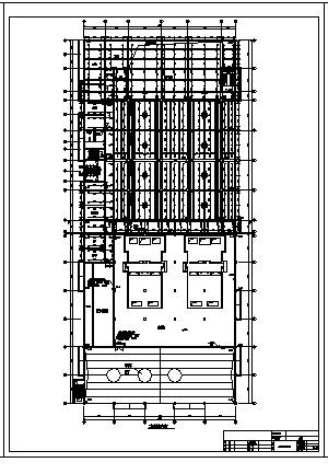 厂房设计_四层厂房给排水施工cad图（含消防设计，共八张）-图一