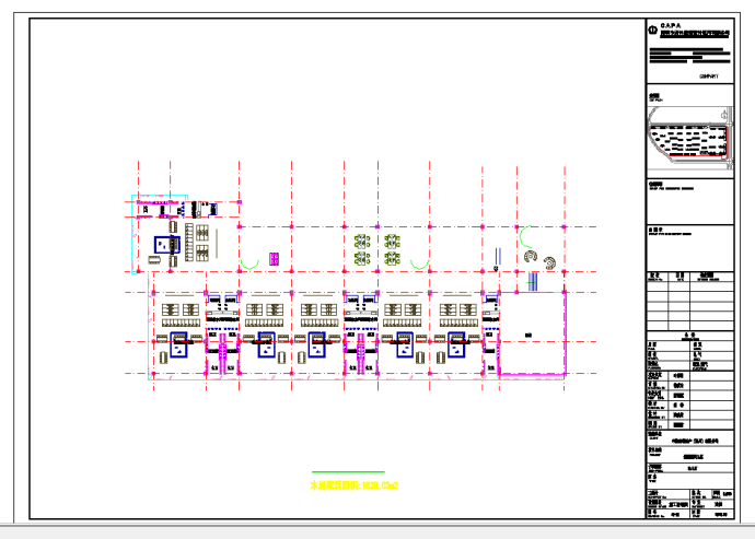 某地新古典幼儿园施工指引图CAD图纸_图1