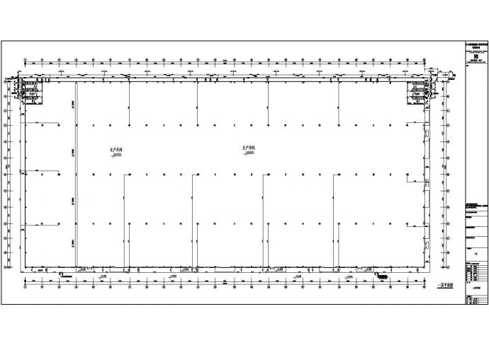 厂房设计_某地区长江厂房给排水设计全套CAD施工图_图1