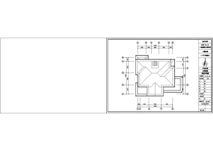 2层独栋别墅建筑设计施工图_图1