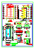 某中学学生公寓cad建筑全套施工图-图一