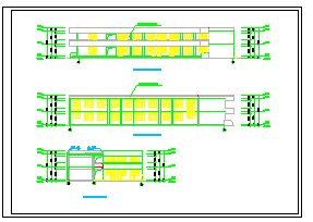 某小学教学楼建筑全套设计cad图纸