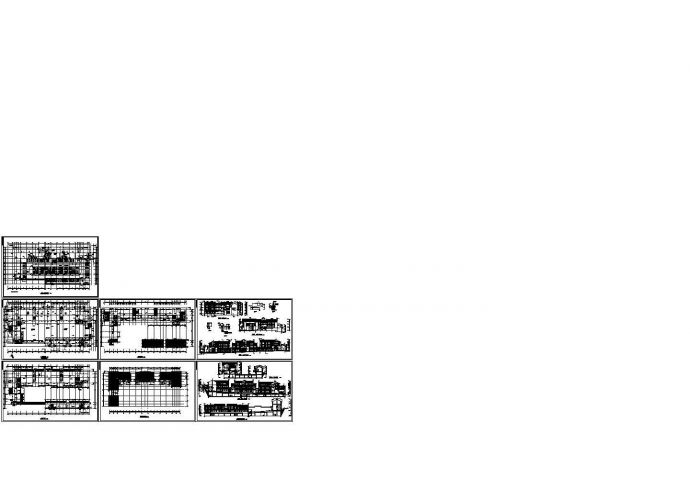某地农村豪华商业街全套精致设计cad图（含1号地下室平面图）_图1