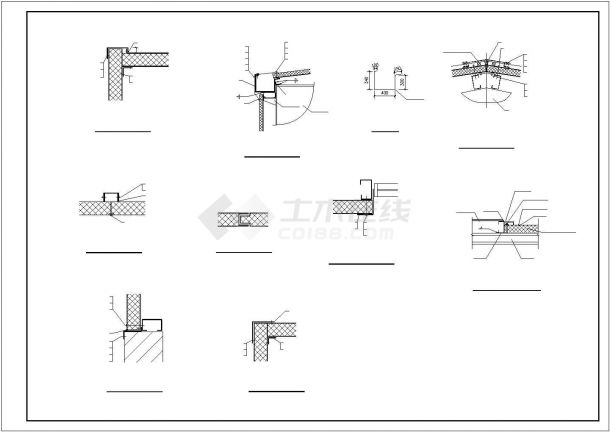 厂房设计_珠海市某大型海鲜工厂钢结构厂房建筑设计CAD图纸-图一