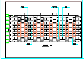 研究生公寓建筑cad设计施工图