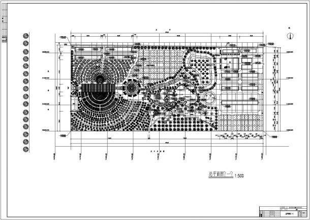 江西某大型农业生态观光园规划cad平面图(含总平面图)-图一