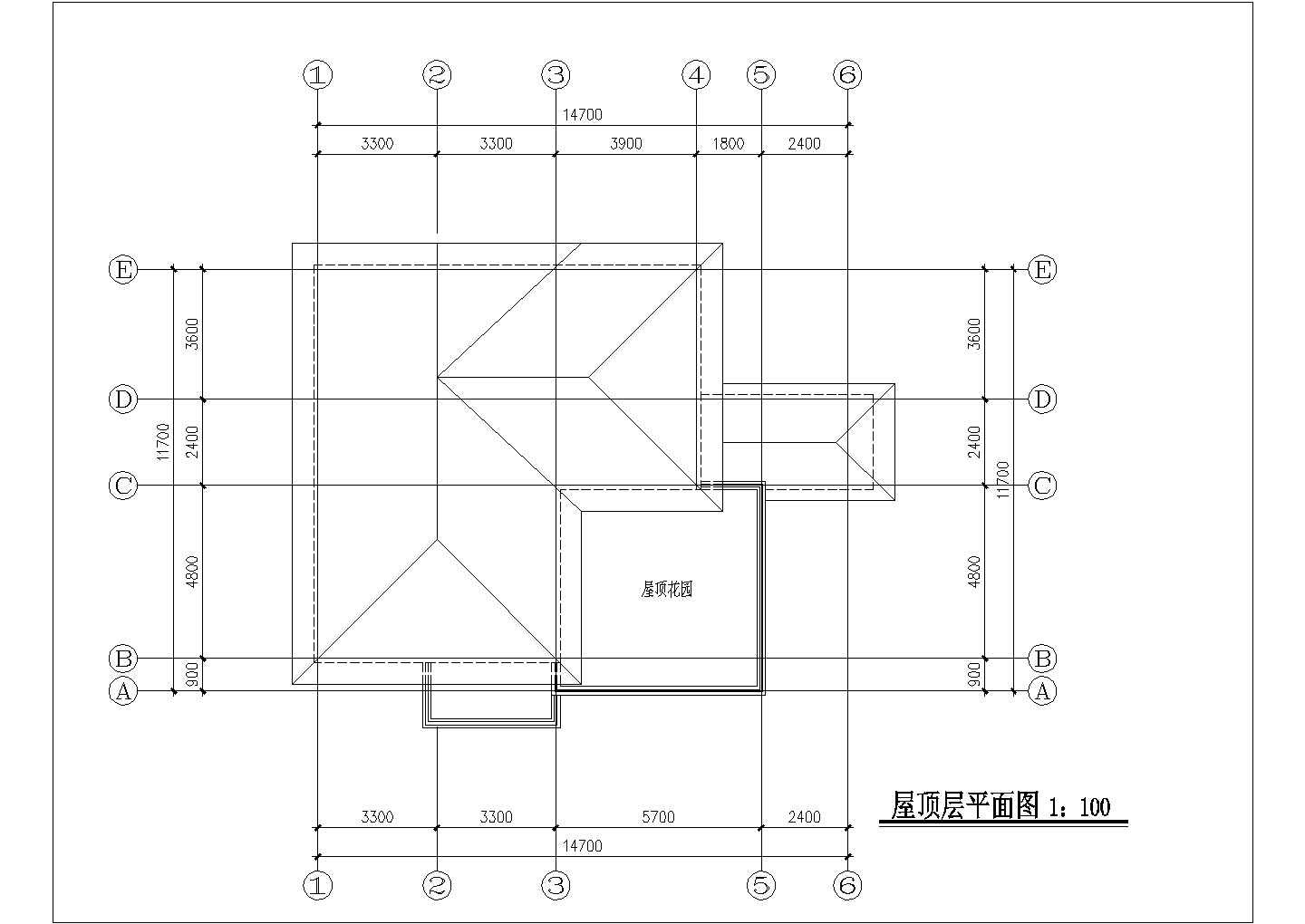 二层乡村独栋别墅建筑设计施工图