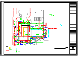 综合办公楼建筑设计施工CAD全套图纸-图二