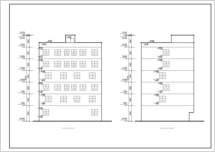 某地区单位住宅楼建筑设计施工CAD图纸_图1