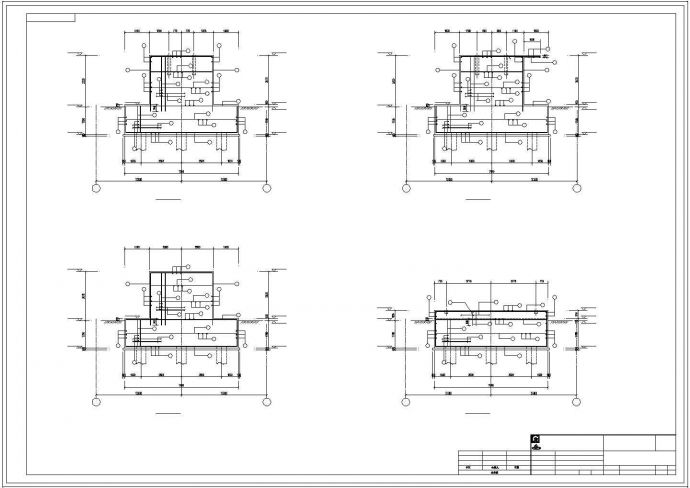 某地区发电厂烟气脱硫工程设计方案施工CAD图纸_图1