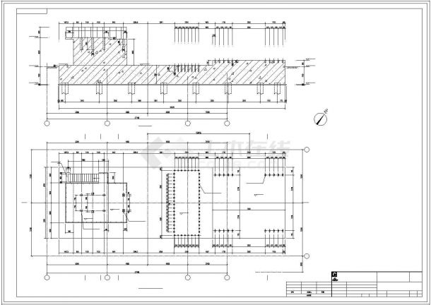 某地区发电厂烟气脱硫工程设计方案施工CAD图纸-图二
