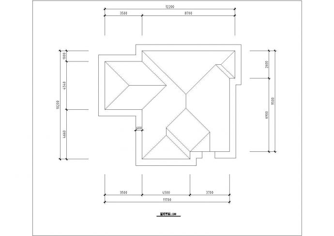 3层独栋别墅建筑设计cad施工图纸（含设计说明）_图1