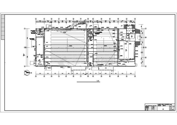 苏州某小型工厂2层车间电气系统设计CAD图纸-图二