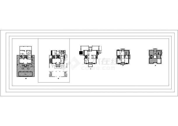 某地区别墅加层开洞补板改造设计方案施工CAD图纸-图二