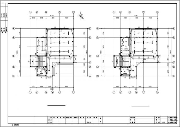 某3层幼儿园电气施工设计图_图1