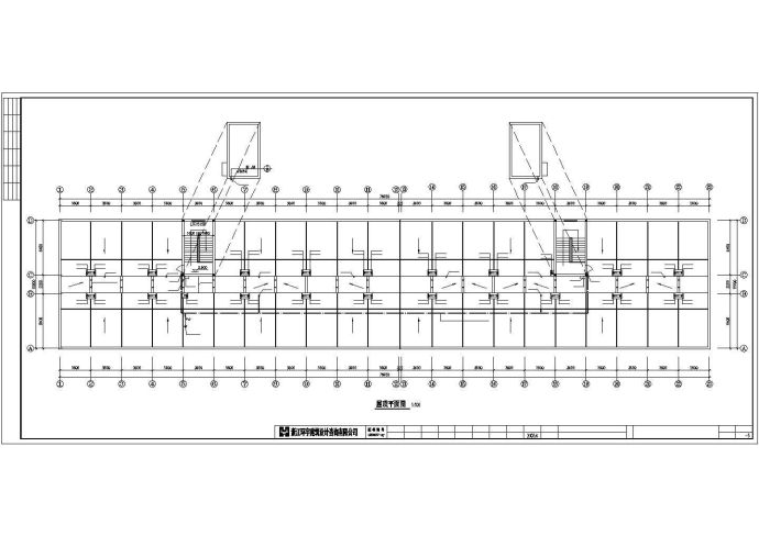深圳某电子厂3层宿舍楼给排水系统设计CAD图纸_图1