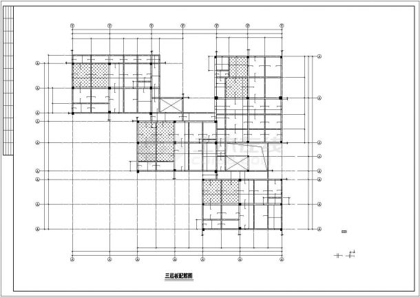 某小区框架结构幼儿园结构设计施工图【15个CAD文件】-图二
