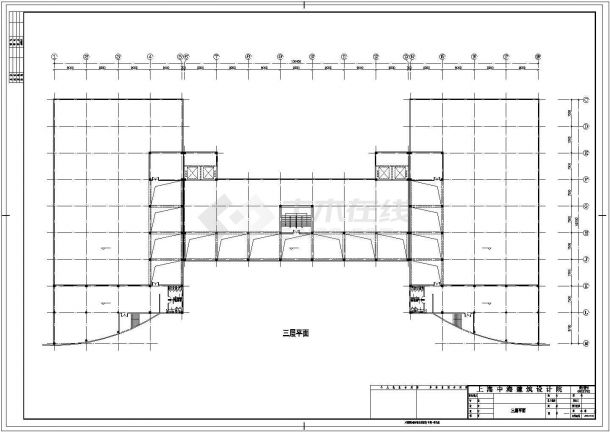厂房设计_南宁市某工厂3层加工厂房全套建筑设计CAD图纸-图一