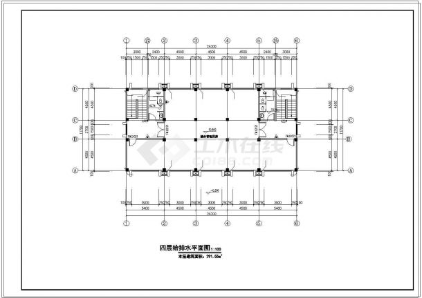 [重庆]水厂给水管网泵站设计施工图纸-图二
