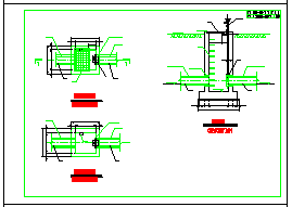 一体化泵站工艺设计cad施工图纸_图1