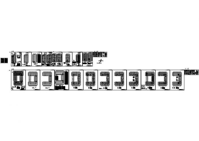 [山东]地上五层框架结构宿舍楼与单层锅炉房结构施工图_图1