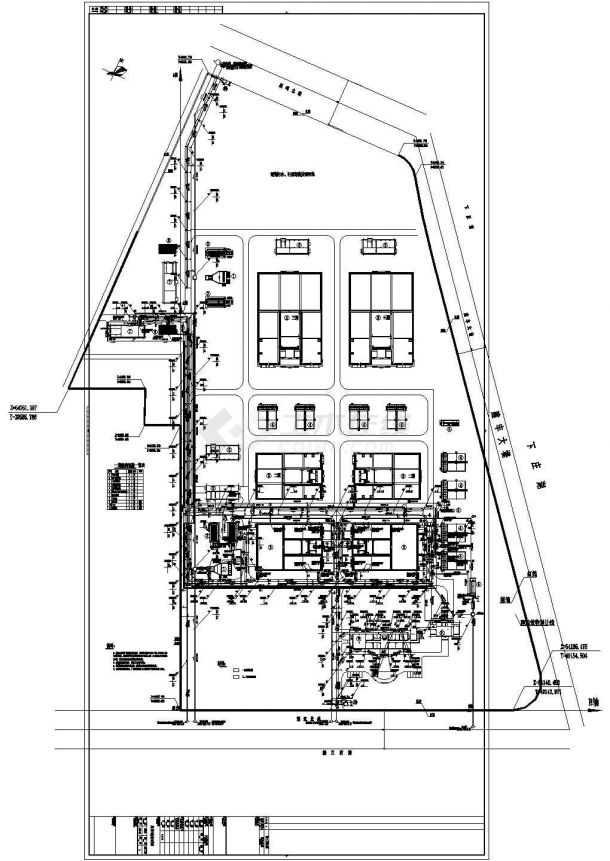 某污水处理厂MSBR工艺设计详细方案CAD图纸-图二