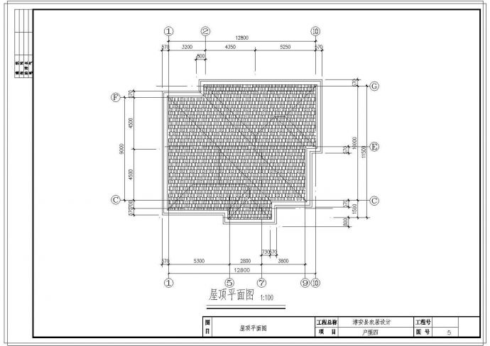 单家独院式三层别墅建筑设计施工图（含效果图）_图1