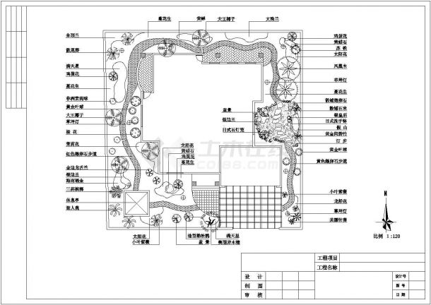 某清溪别墅建筑完整设计施工详细方案CAD图纸-图一
