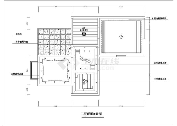 某别墅装修全套方案设计施工图-图一