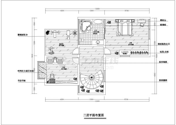 某别墅装修全套方案设计施工图-图二