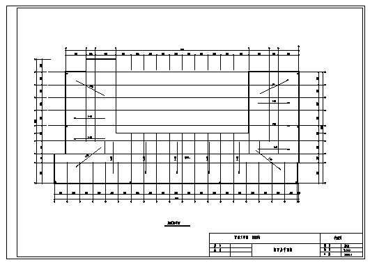 土木工程毕业设计_7000平米某七层砖混学生公寓建施cad图(含计算书，毕业设计)_图1