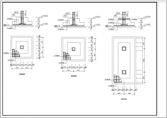 两户双联式二层半新农村别墅建筑结构设计施工图_图1