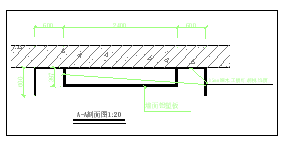 店面装修cad平立面施工设计图纸-图一