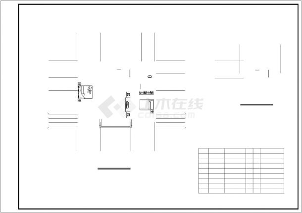 苏州广济新村某2层私人砖混结构独栋别墅建筑设计CAD图纸-图二
