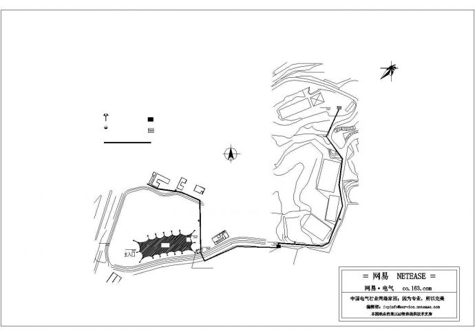上海嘉定区某大型展览馆消防系统设计CAD图纸_图1