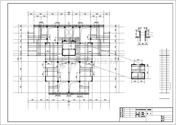 某十八层住宅楼建筑结构施工图纸（含计算表）-图一