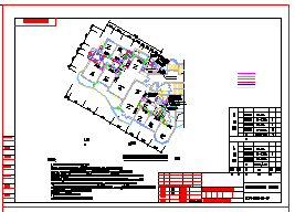 某高层住宅楼中央空调设计cad系统施工图纸-图一