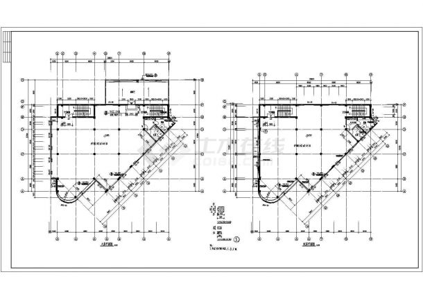 某小区四层框架结构住宅楼设计cad全套建筑施工图（甲级院设计）-图二