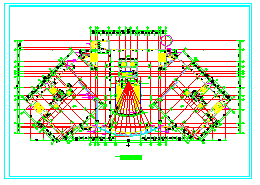 海丰广场建筑CAD平面设计图纸-图二