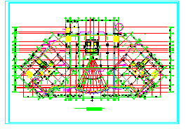 海丰广场建筑CAD平面设计图纸