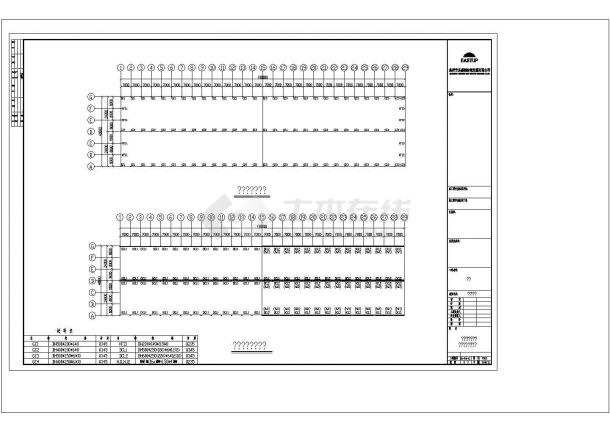 厂房设计_某实业有限公司厂房钢结构建筑设计CAD施工图纸-图二