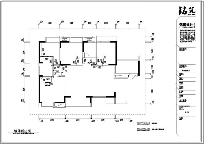 欧式-3室2厅2卫装修设计cad图纸_图1