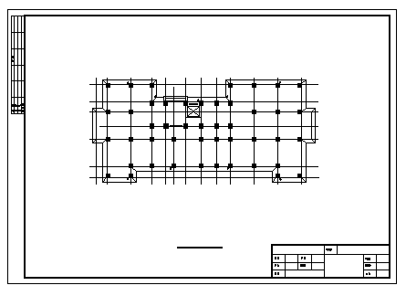 土木工程毕业设计_3000平米九层框架结构住宅楼建施cad图(含计算书，毕业设计)-图二