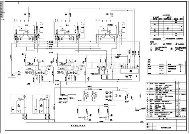 某市经济技术开发区某大型工厂改造燃油锅炉房标准套图-图一