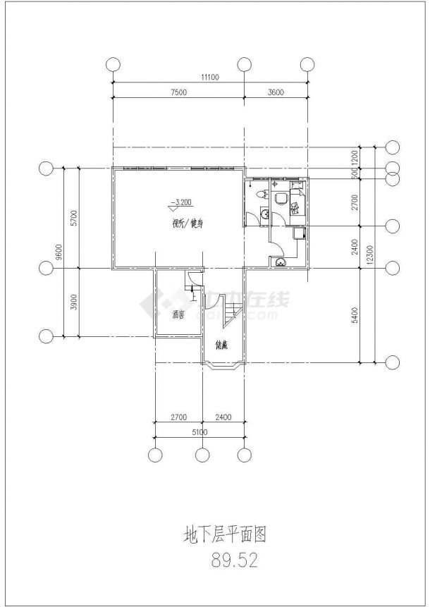 两层美式独立别墅建筑设计带效果图-图二